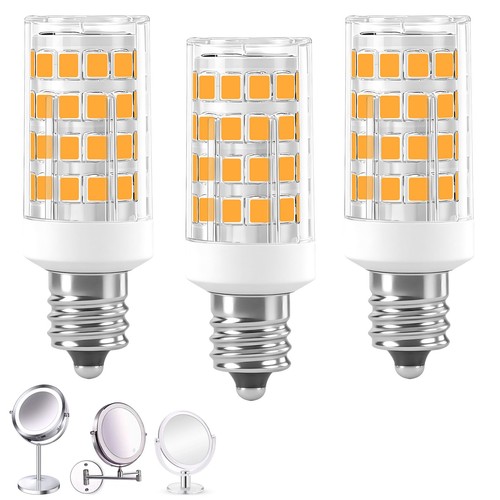 Led bulbs pack makeup mirror - led,